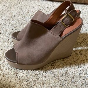 Lucky Brand wedge heels